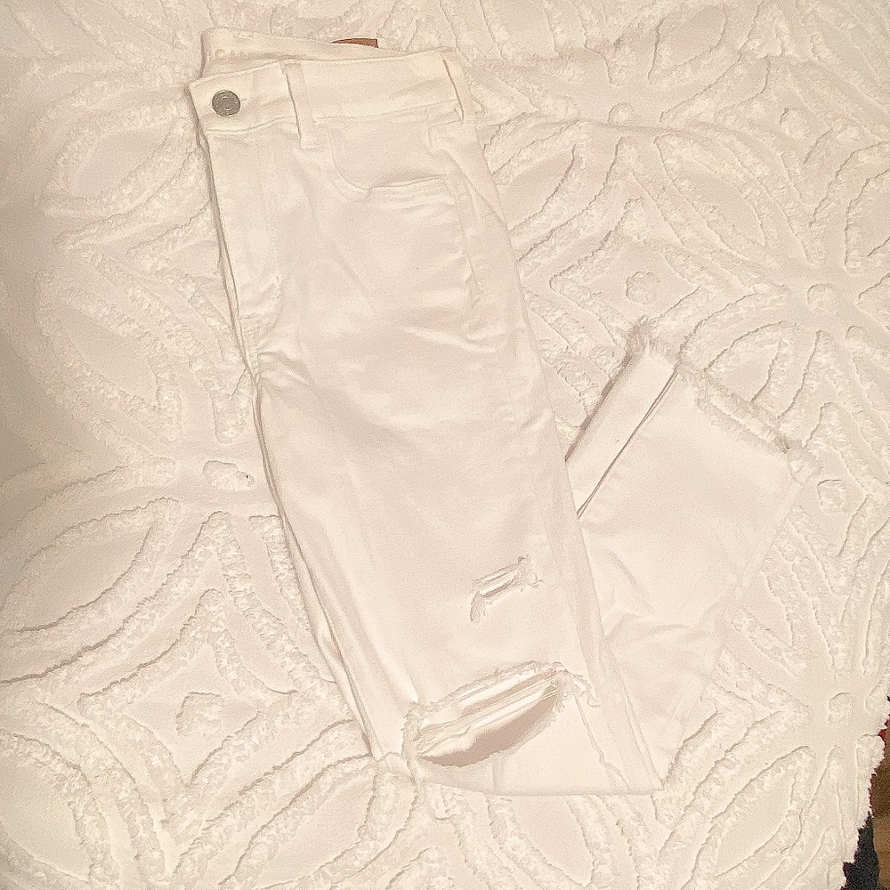 White jeans